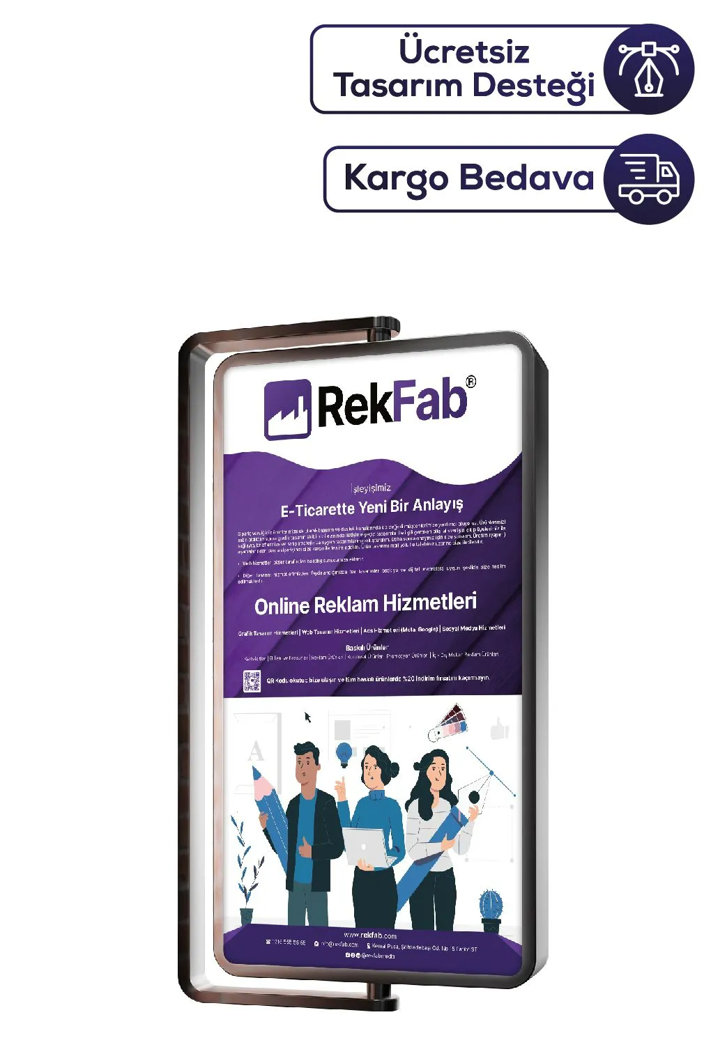 Işık Geçirgen Afiş / Poster