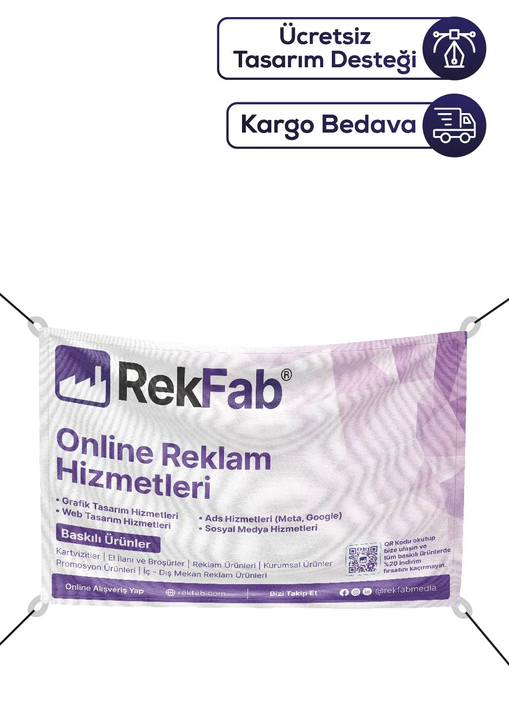 Mesh Branda Baskı