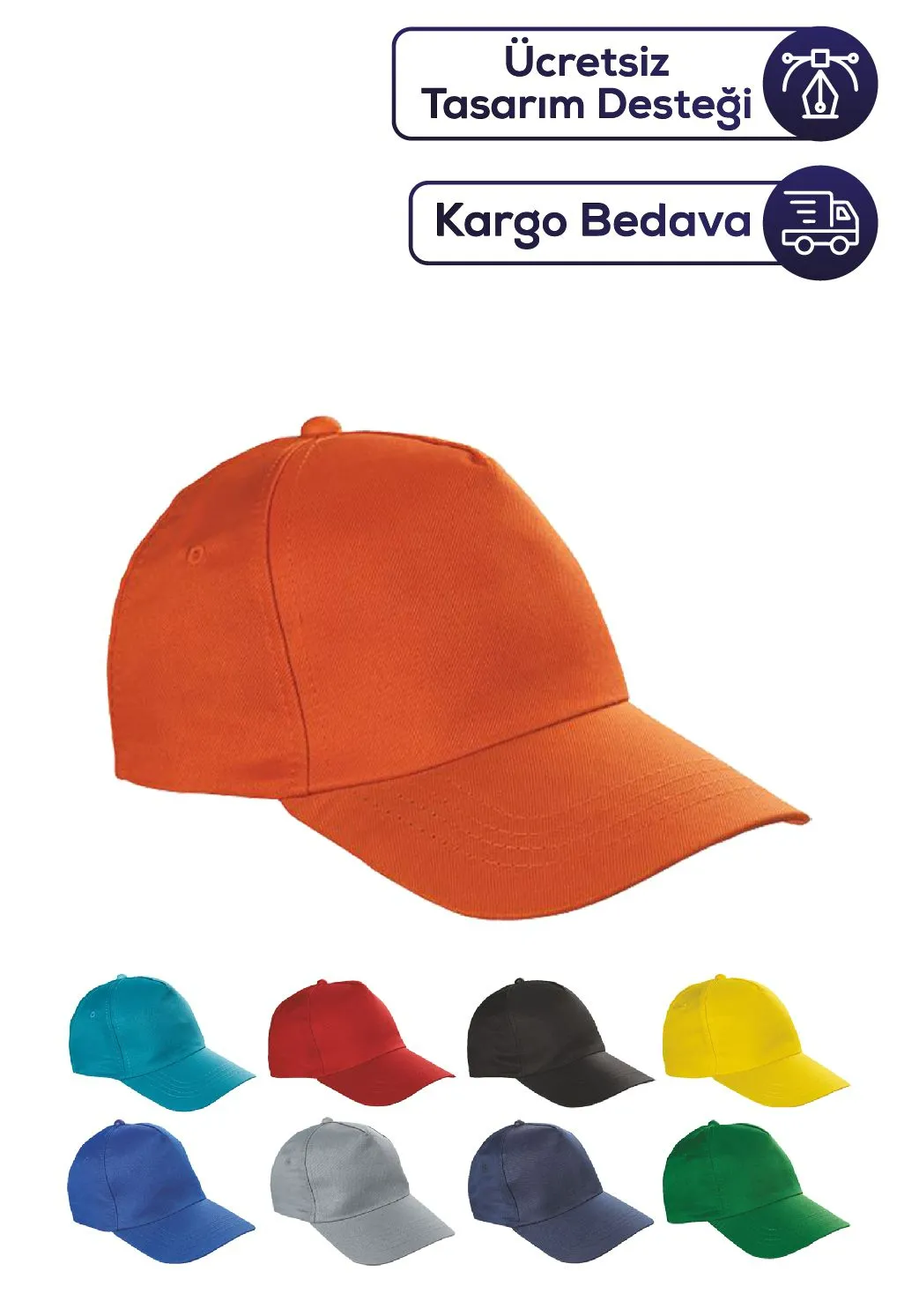 13400 Polyester Şapka
