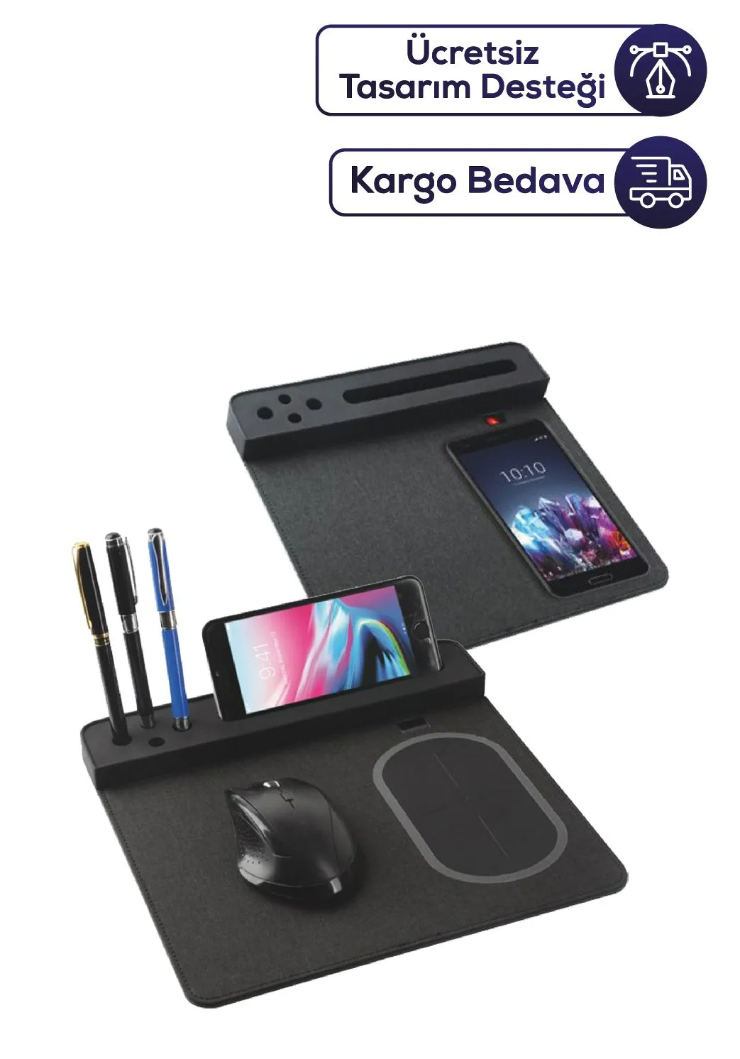 4850 Kablosuz Şarjlı Mouse Pad